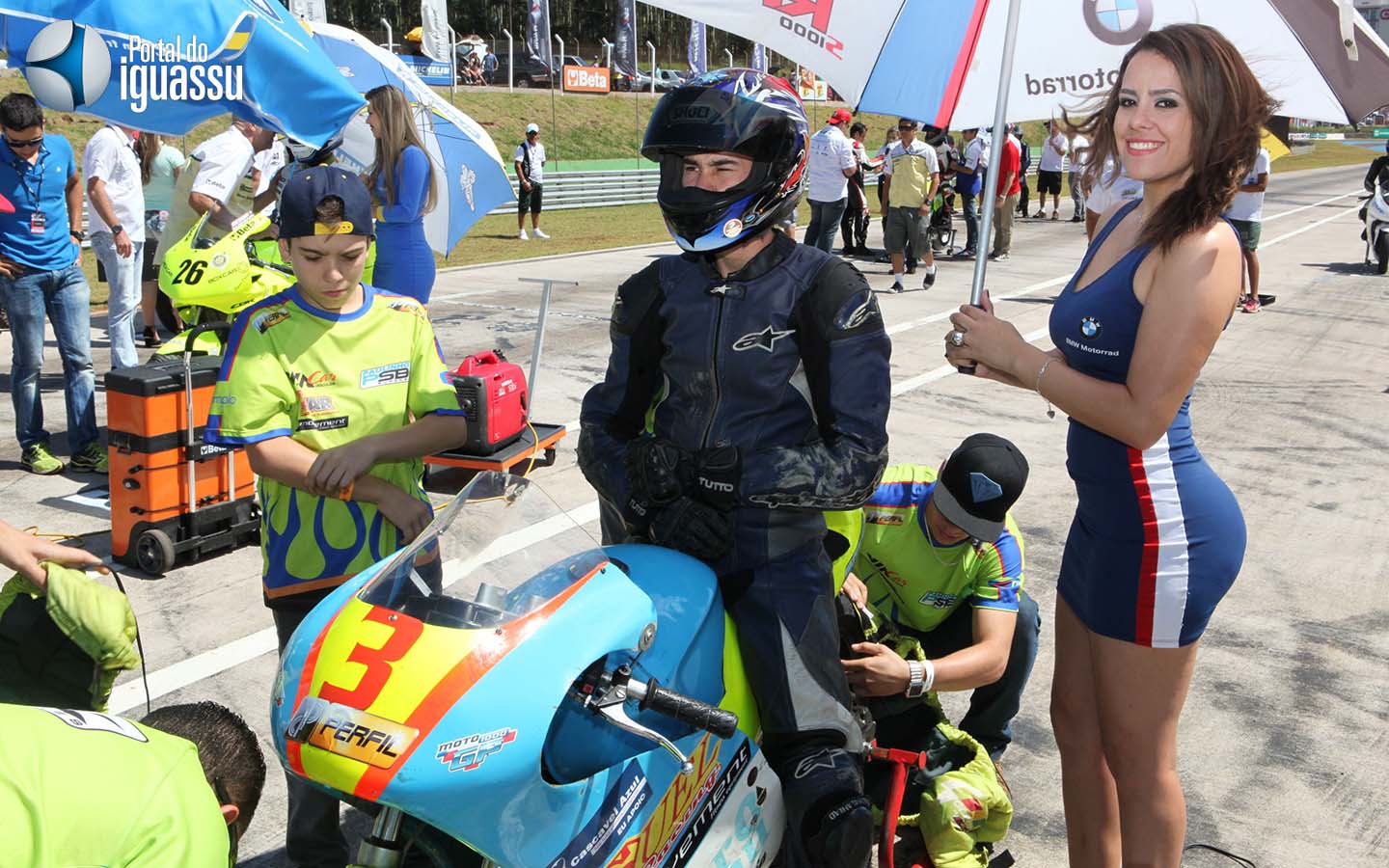 Moto 1000 GP - Categoria GPR 250 - 2013 - Cascavel - PR - Grid de Largada