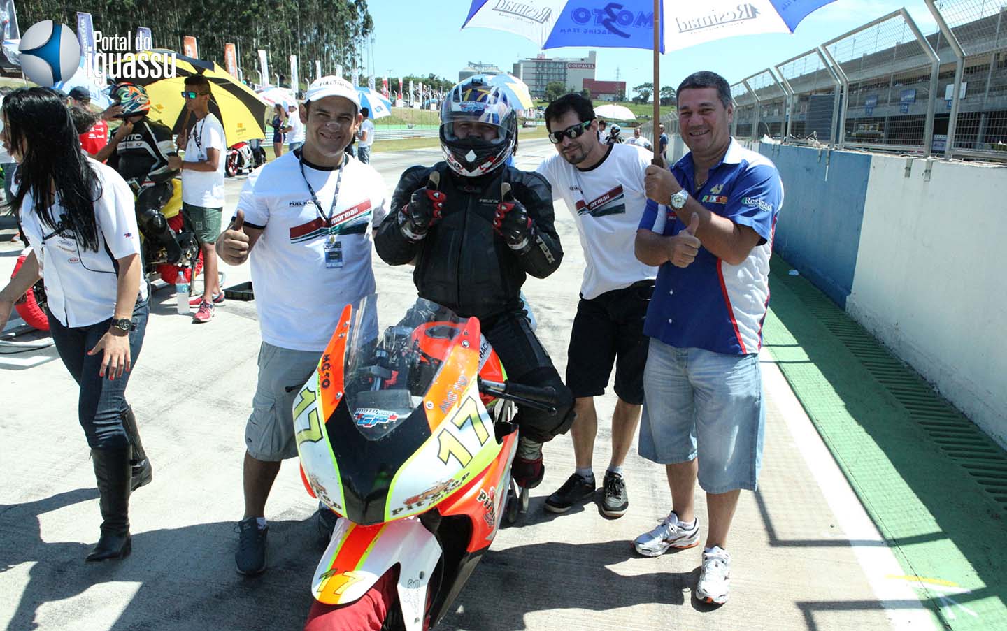 Moto 1000 GP - Categoria GPR 250 - 2013 - Cascavel - PR - Grid de Largada