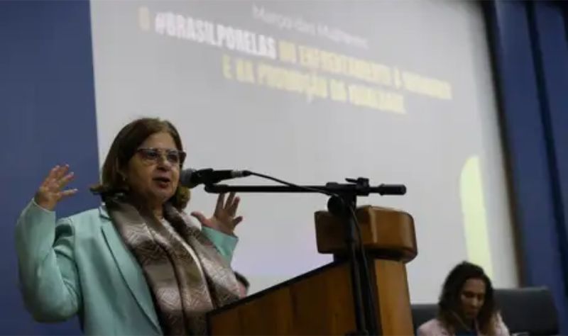 Mulheres foram as que mais sofreram com o fascismo dos últimos anos, disse a ministra Cida Gonçalves - Fabio Rodrigues-Pozzebom/Agência Brasil