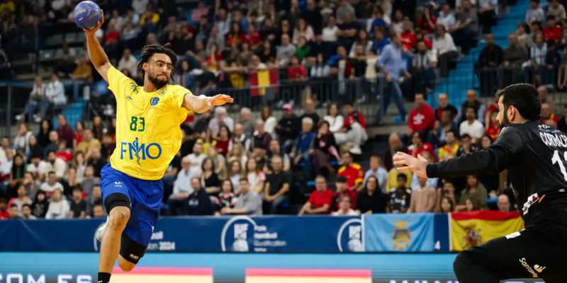 Seleção masculina de handebol fica fora dos Jogos de Paris