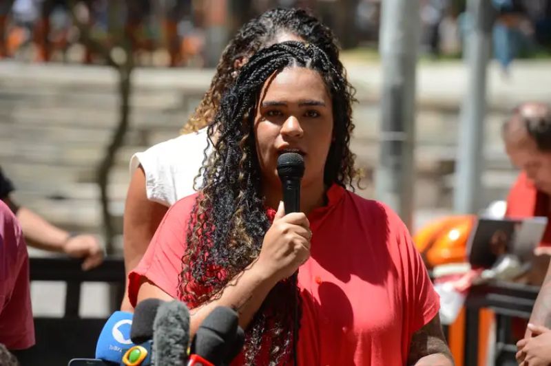 Filha de Marielle Franco, Luyara Santos, diz que família continuará o trabalho da mãe - Tomaz Silva/Agência Brasil