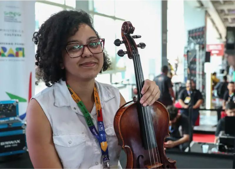 Myllene Alves defende a musicalização nas escolas- Jose Cruz/Agência Brasil