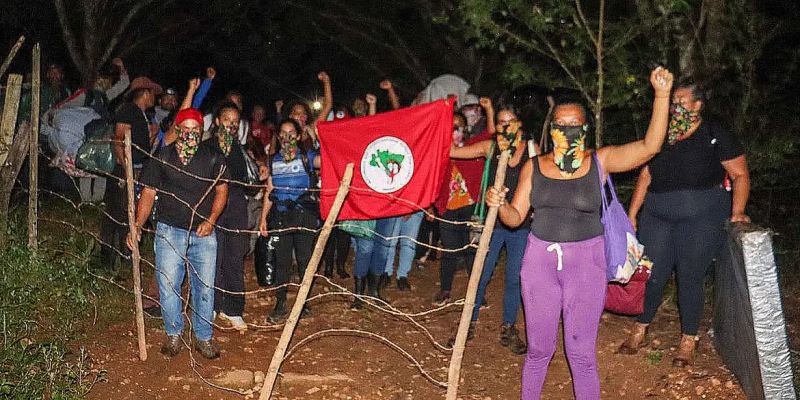 MST ocupa fazenda em Lagoa Santa e pede desapropriação da terra