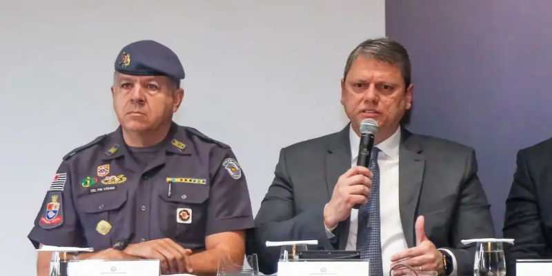 “Pode ir na ONU que não tô nem aí”, diz Tarcísio sobre abuso da PM