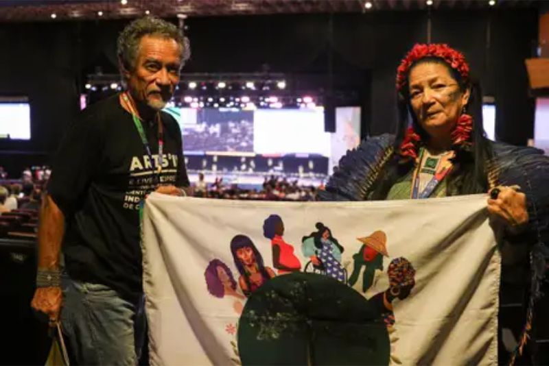 O ator Chico Diaz na 4ª Conferência Nacional de Cultura, por José Cruz/Agência Brasil