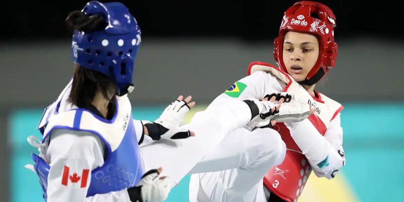 Maria Clara Pacheco conquista vaga olímpica para o Brasil no taekwondo