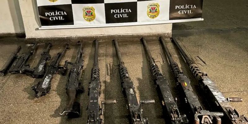 Suspeitos de negociar armas de arsenal do Exército são presos em SP