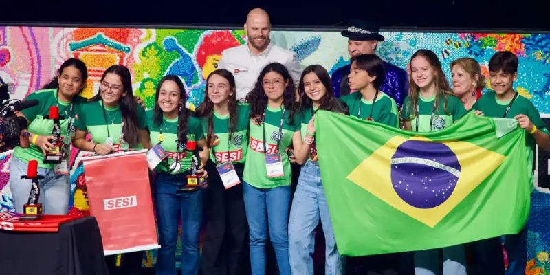 Brasil é campeão no Mundial de Robótica em Houston