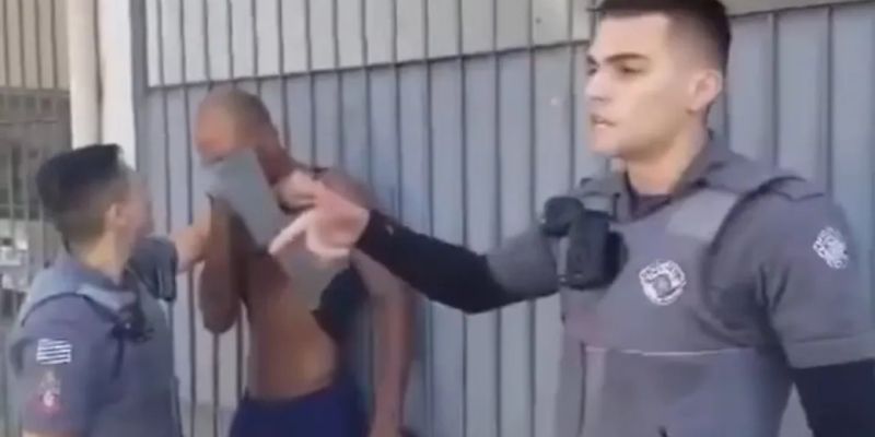 Homem negro é agredido por policiais militares em São Paulo 