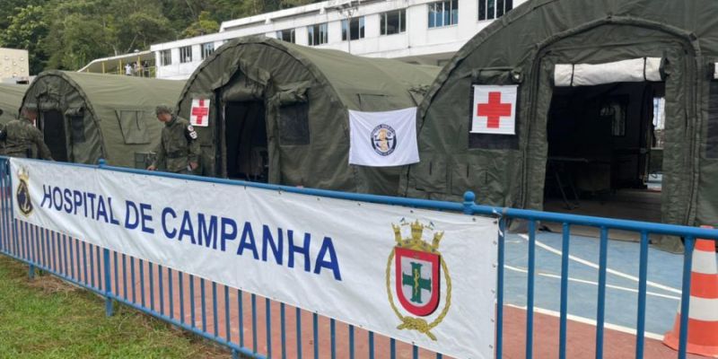 Marinha envia nesta terça hospital de campanha ao Rio Grande do Sul