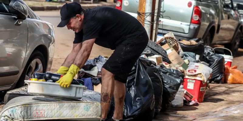 Saúde alerta para cuidados pós-enchente no Rio Grande do Sul