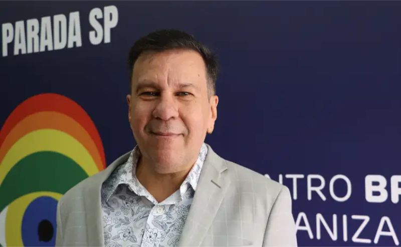 São Paulo - Nelson Matias Pereira, presidente da Parada do Orgulho LGBT+ de São Paulo, participa do lançamento da programação da 28ª edição - Foto Rovena Rosa/Agência Brasil