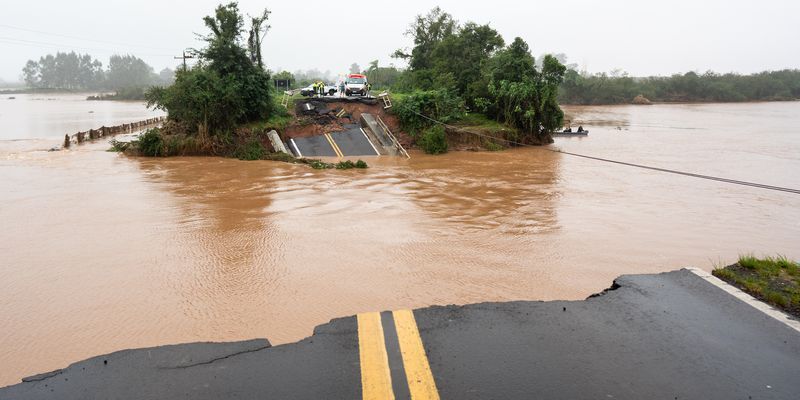 Danos em rodovias começam a ser avaliados no Rio Grande do Sul