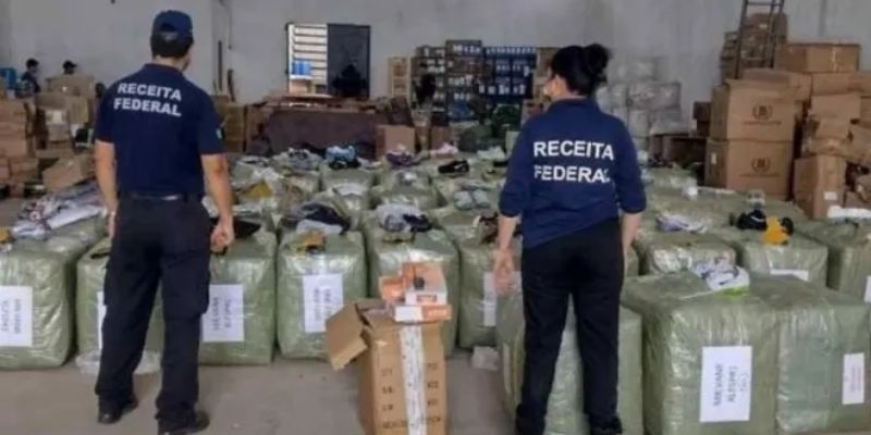 Receita Federal doará roupas apreendidas a vítimas de enchentes no RS