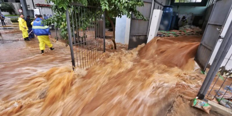 Cerca de 60% dos municípios do RS já foram afetados pelos temporais