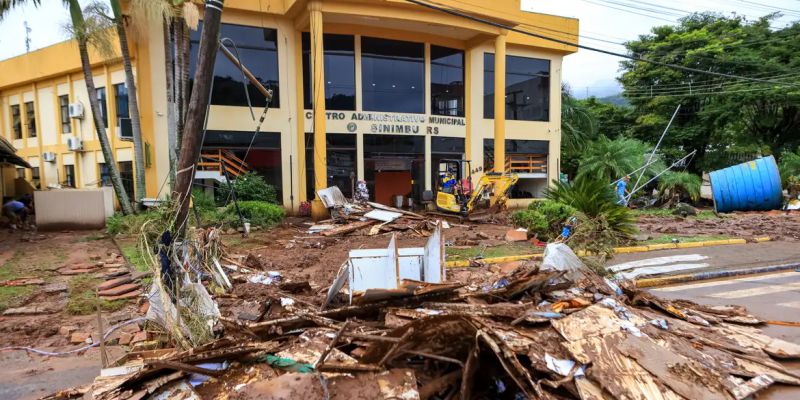 Defesa Civil prevê risco de mais alagamentos no Rio Grande do Sul