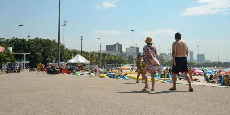 Rio e partes de SP, ES e MG terão onda de calor até quinta-feira