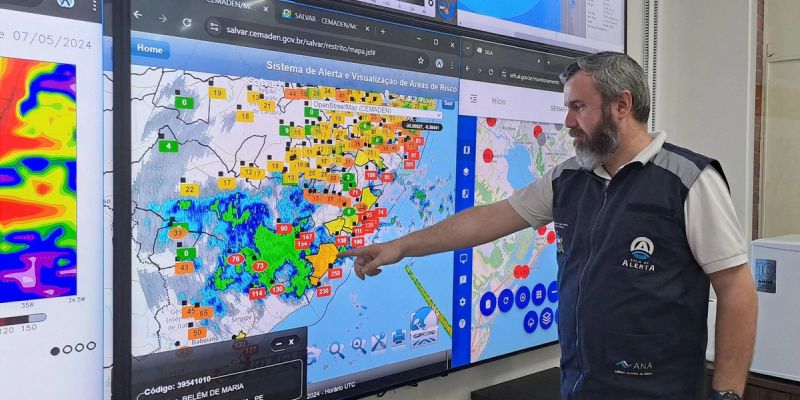 Defesa Civil alerta sobre possível transbordamento de rios em Alagoas 