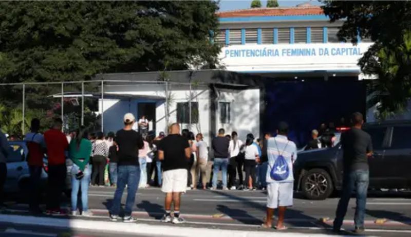 Mulheres presas na saída temporária após legislação aprovada que extingue o benefício - Paulo Pinto/Agencia Brasil