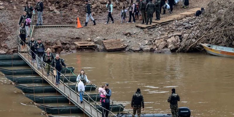 Vale do Taquari: Exército vai refazer travessias levadas pelas cheias