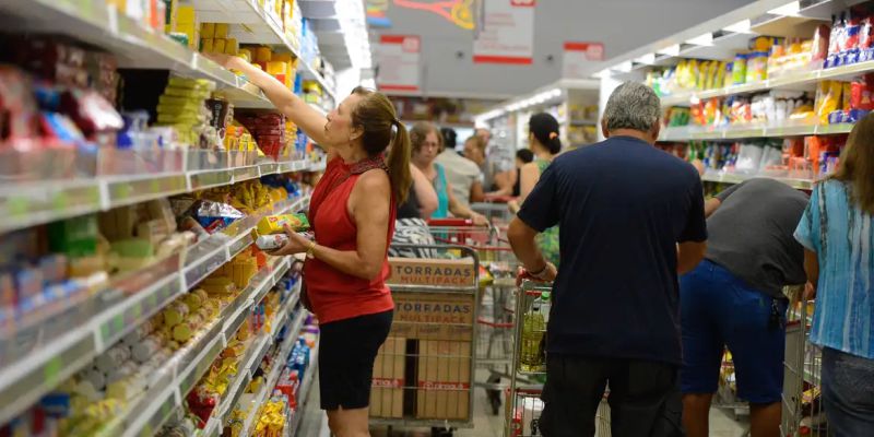 Consumo nos lares sobe 1,2% em janeiro